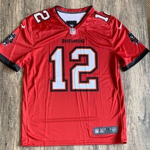 Nike Tom Brady Red Buccaneers Jersey